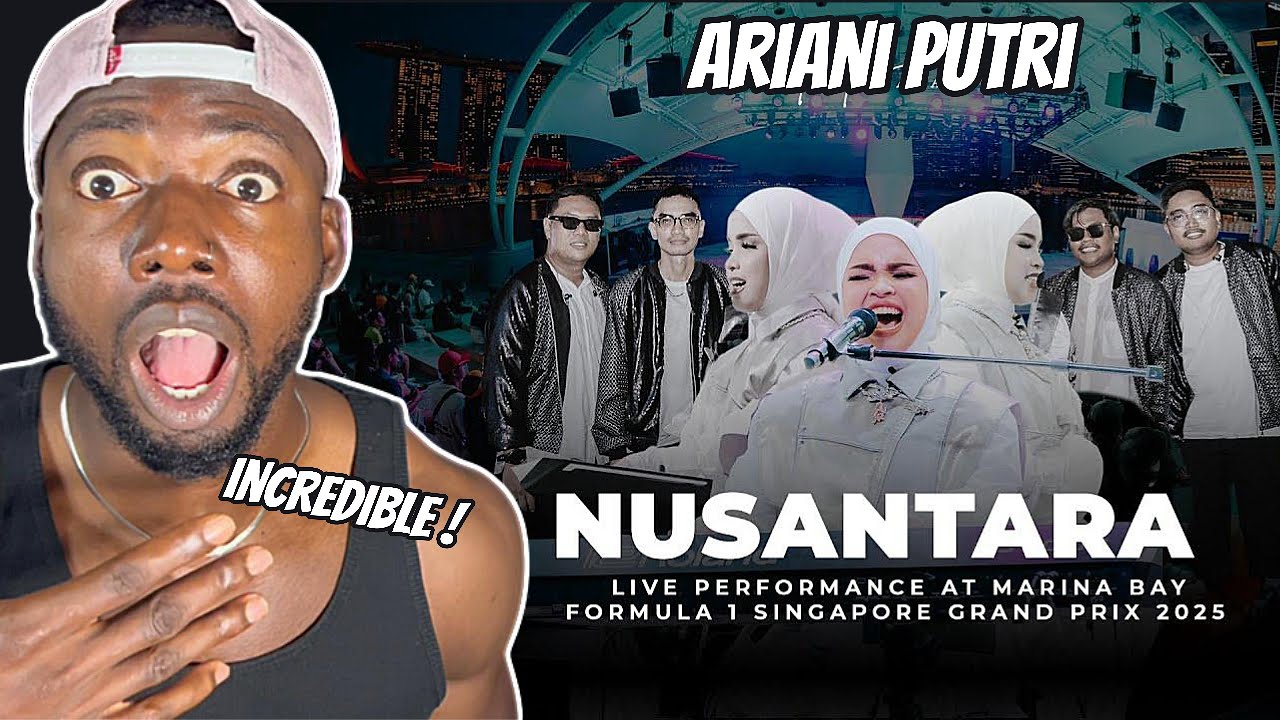 PUTRI ARIANI - NUSANTARA (LAND OF THE BRAVE ) REACTION!