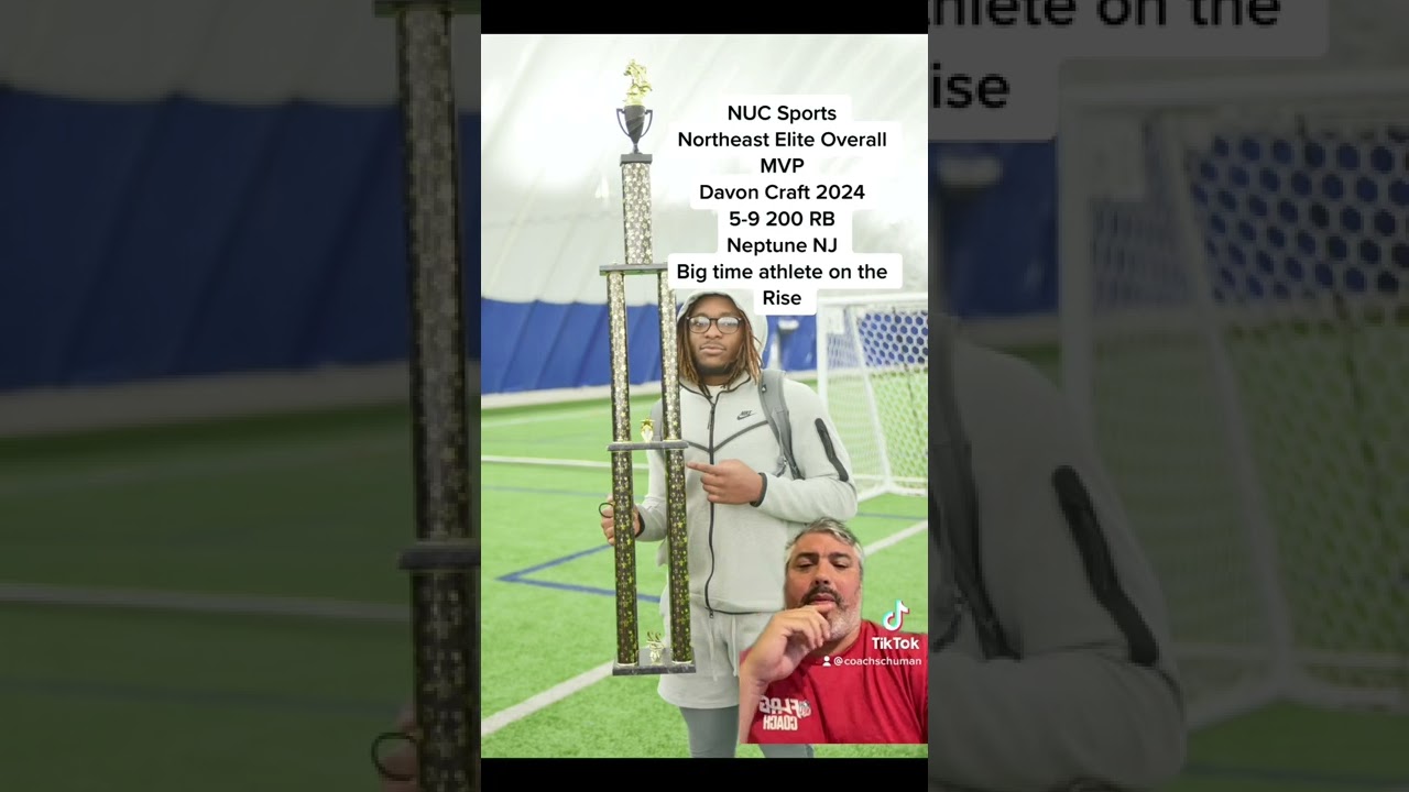 NUC Sports Northeast Elite Overall MVPDavon Craft 20245-9 200 RBNeptune NJBig time athlete