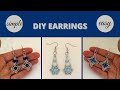Beading for beginners. DIY EARRINGS. Learn how to make beads earrings.