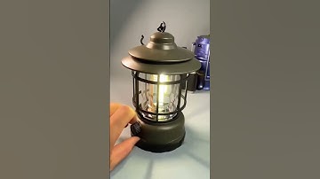 Đèn bão tích điện pin trâu. Đèn tích điện dùng 4-6 tiếng #xuhuong #denbao #dentichdien