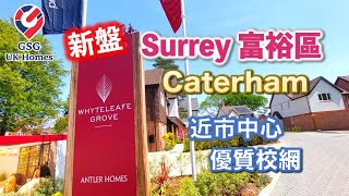 【新盤】Surrey富裕區Caterham近市中心 Part 2 🏡Whyteleafe Grove 🧑🏻‍🎓優質校網 [Ref: CR00004]