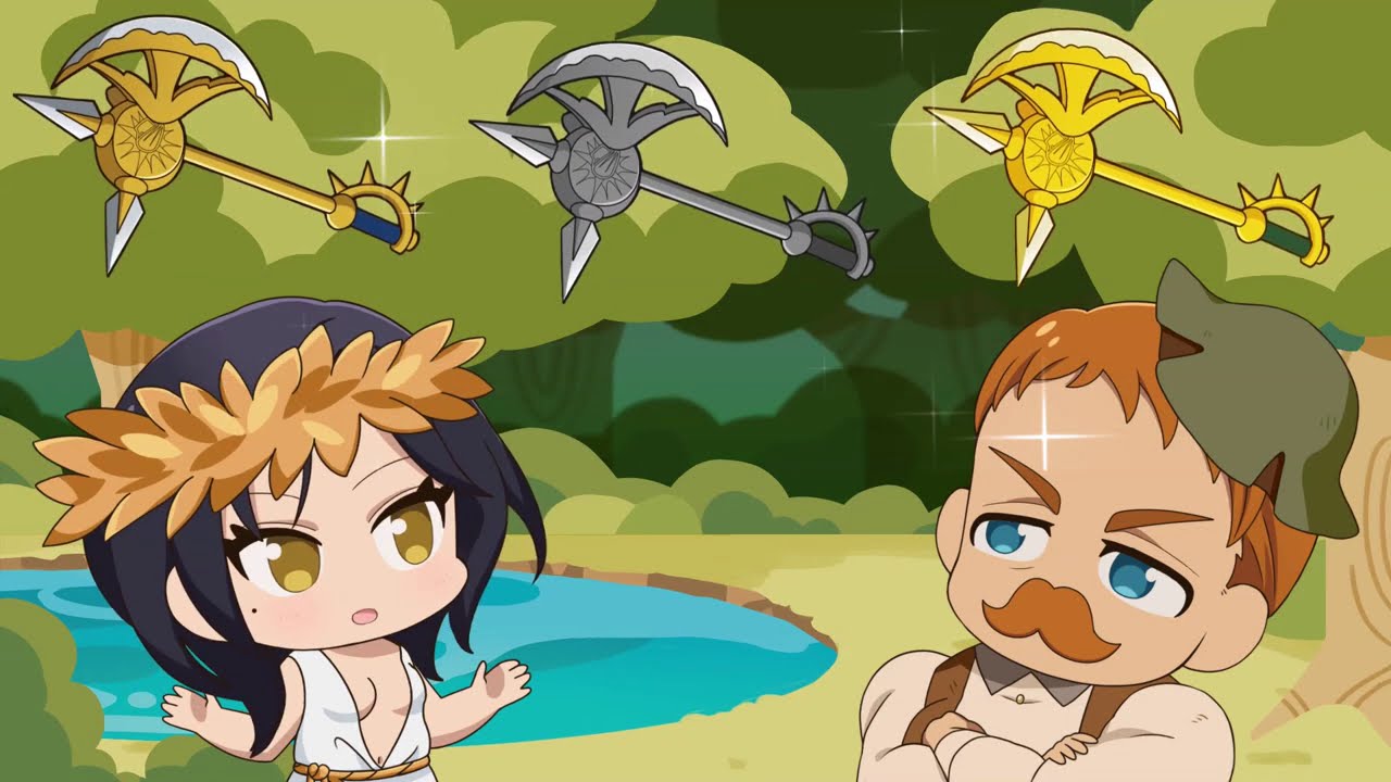 ミニアニメ 劇団七つの大罪 05 傲慢な木こりと金の斧 その2 Youtube