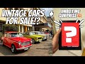 VINTAGE AND CLASSSIC CARS for Sale?? + GIFT From SUBSCRIBER 😍|SM VLOGZ