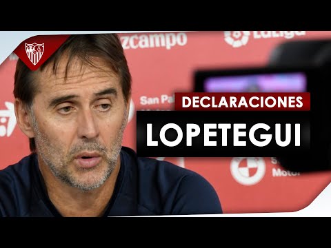 Lopetegui: "No existen favoritos en un derbi"