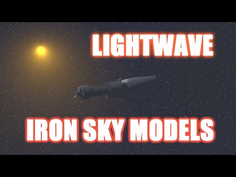 Iron Sky Models in LightWave