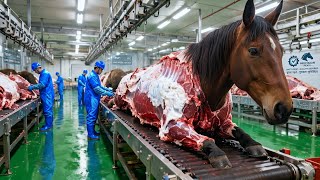 Inside a Horse Leather Factory | From Hide to Luxury Products (Proceso completo)