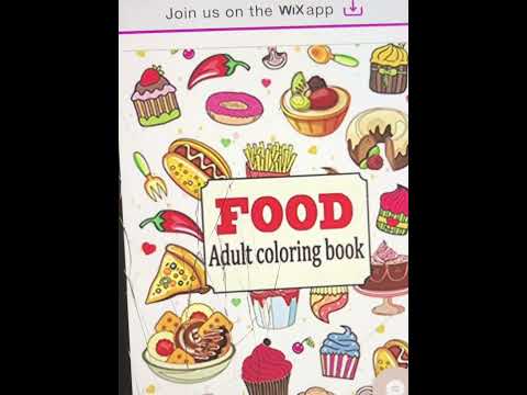 Food An Adult Coloring Book with Fun Easy and Relaxing Coloring Pages