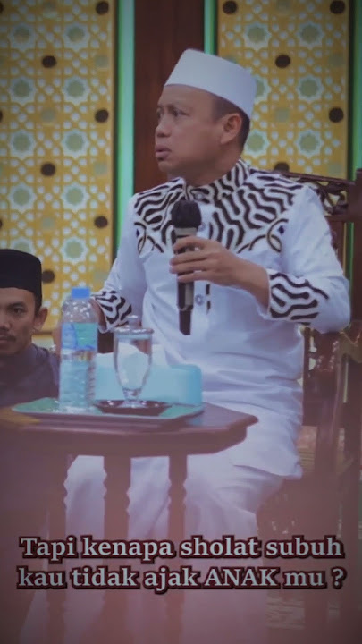 Jadikan Anak Kita Sholeh dan Sholehah ll Ustadz Dasad Latif