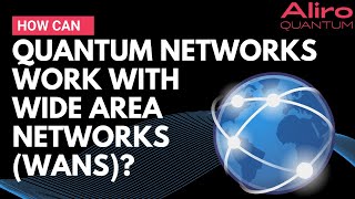How can entanglement-based quantum networks work with or improve Wide Area Networks (WANs)?