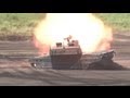 10式戦車　スラローム射撃 JGSDF Type 10 MBT - Car Watch