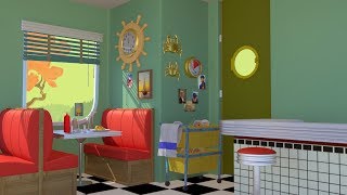 Autodesk Maya Tutorial Diner scene part 1