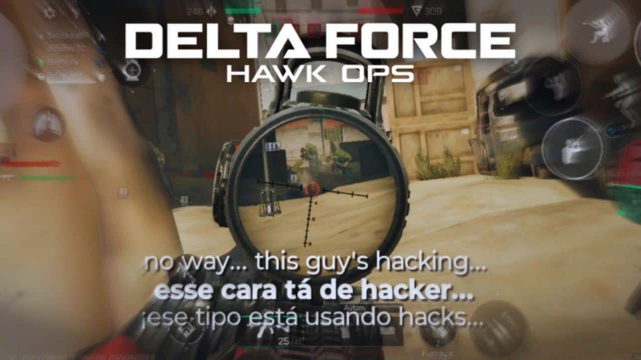 FUI ACUSADO DE HACKER NESSA PARTIDA? | DELTA FORCE