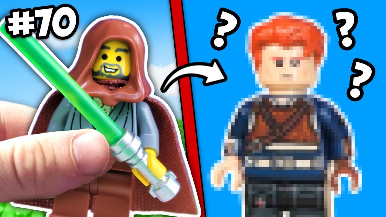 I Assembled 100 LEGO Jedi Minifigures... YouTube
