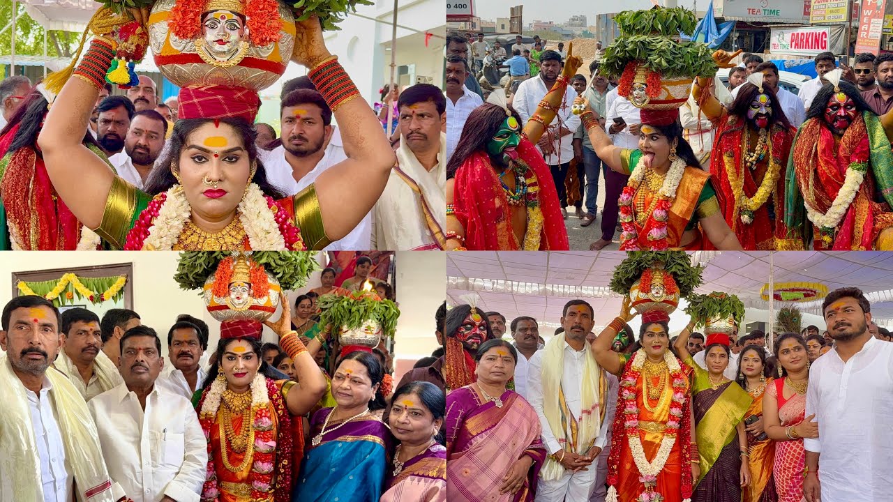 Jogini Shyamala Devi Bonam 2026 | Ameenpur Sammakka-Sarakka Jatara By Thummala Pandu Rangareddy 