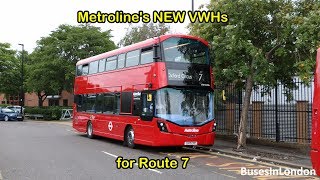 Metroline’s NEW Gemini 3’s Hybrids for Route 7