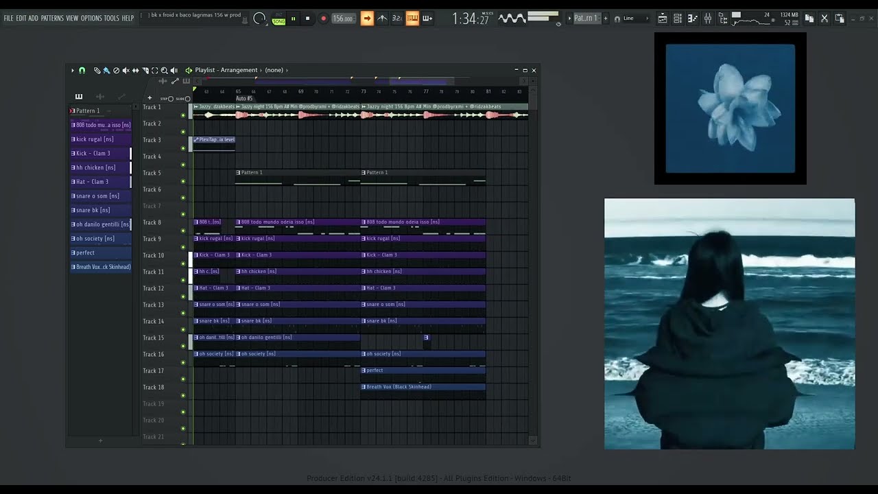 LÁGRIMAS NEGRAS 156BPM
