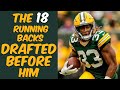 Who Were The 18 Running Backs Drafted Before Aaron Jones? Where Are They Now?