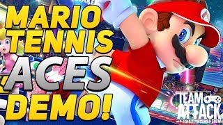 MARIO TENNIS ACES NEW DEMO AND ADVENTURE Mode! | blakinola