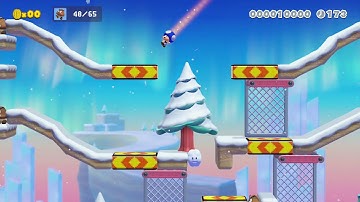 full automatic level, press A by unäD 🍄 Super Mario Maker 2 #akp