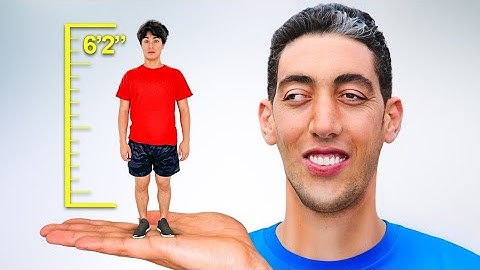 L'homme Le Plus Long Du Monde Contre La Femme La Plus Courte !