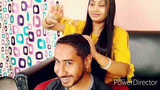 My Wife Gave Me a Heavy Hair Oiling a Relaxing Head Massage CSK Styles