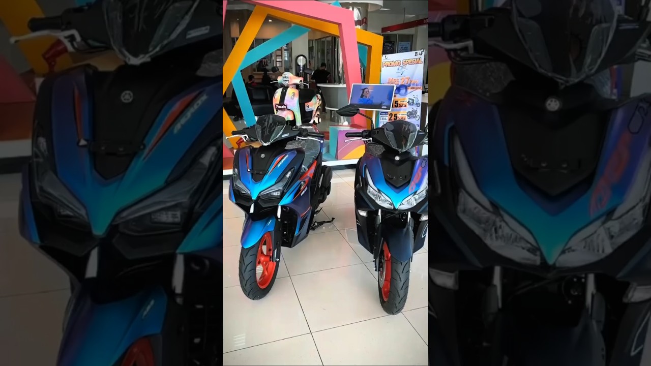 YAMAHA AEROX CYBERCITY ALPHA 2025 VS 155 2024
