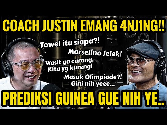 COACH JUSTIN : MAIN LOE AJA EGOIS‼️ GIMANA LOE MENANG⁉️ TIMNAS GARUDA MUDA!! DENGER GUE‼️ - Podcast class=