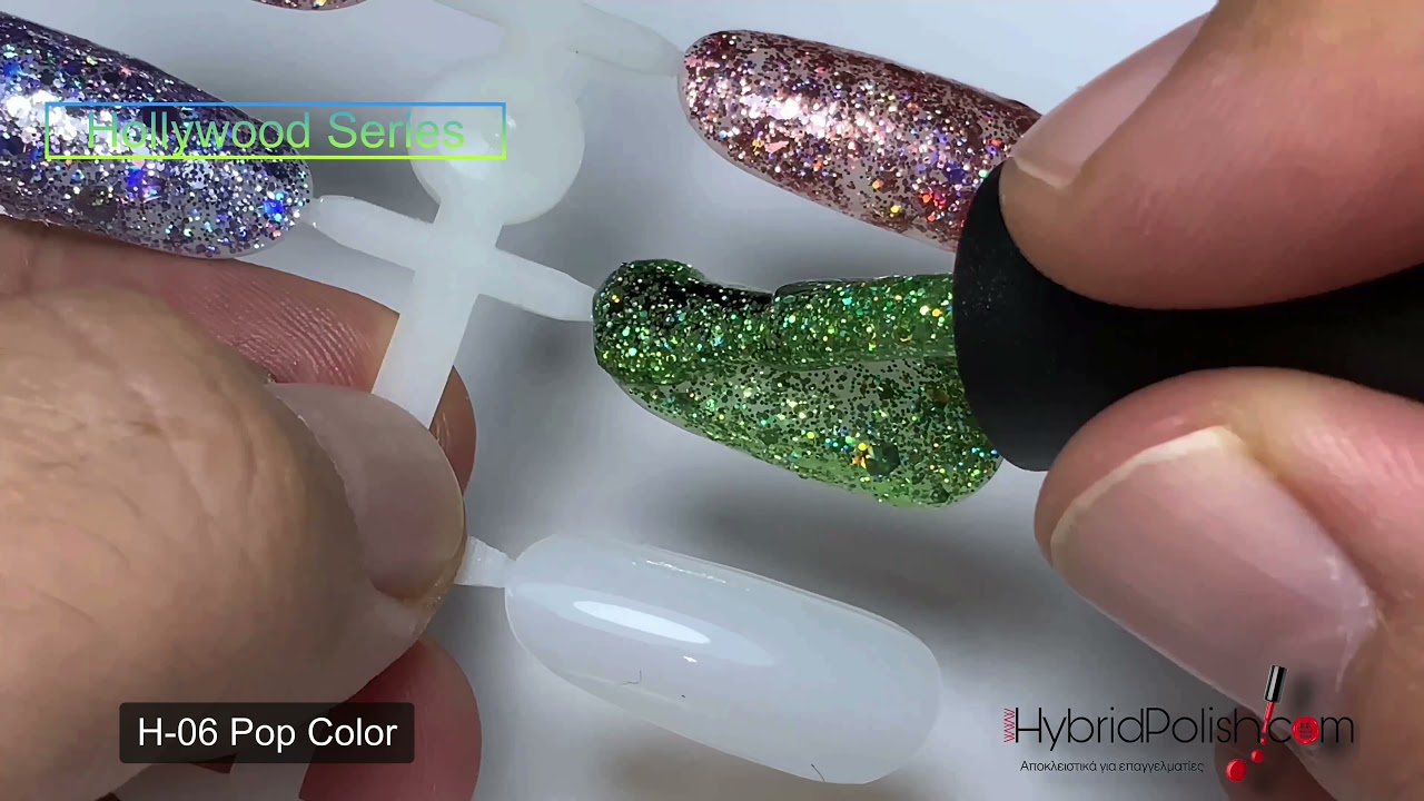 B.S. Hybrid Polish Hollywood Series code: H-06 Pop Color