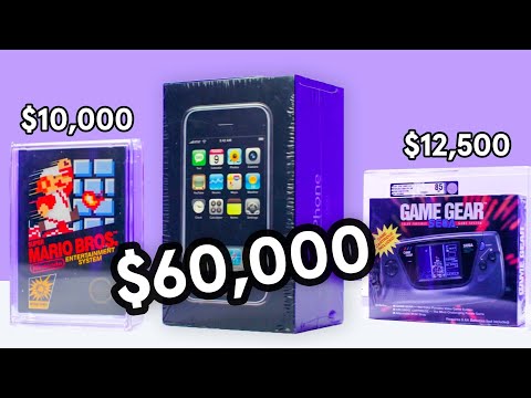 Pricing 5 high-end collectable vintage tech items ($3,000 to $60,000) | wired