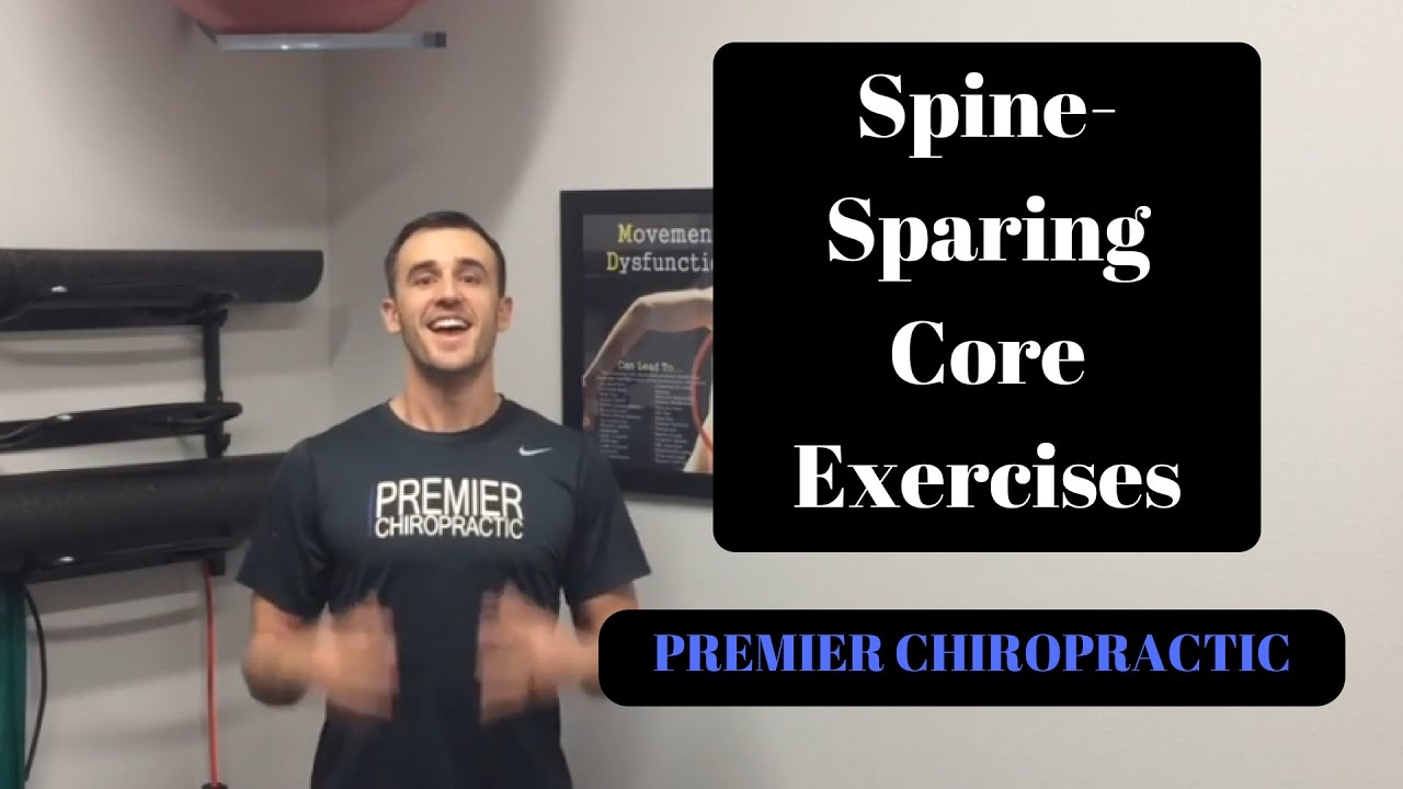 Functional Friday - Spine Sparing Core Exercises - Premier Chiropractic Minot ND