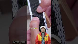 Genius trick for installing upholstery netting for sofa base layer