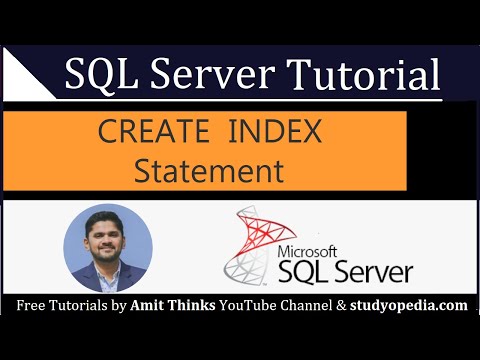 تصویری: چگونه می توانم یک اسکریپت شاخص در SQL Server ایجاد کنم؟