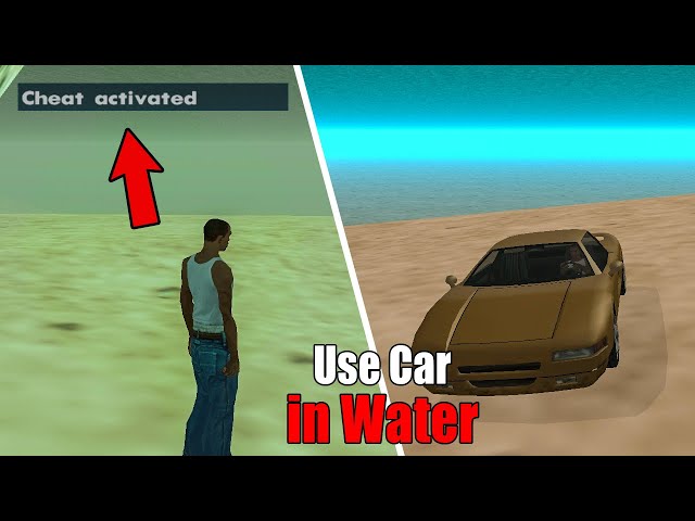 Cars Water para GTA San Andreas