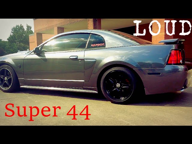 Flowmaster SUPER 44 NO CATS !!(LOUD)!! Exhaust Sound Ford Mustang GT REV + Extra