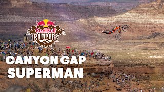 POV From Sam Reynolds' Insane Canyon Gap Superman | Red Bull Rampage 2015