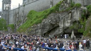 Chapelet du 31 mai 2024 à Lourdes