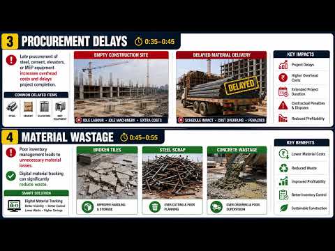 Top 10 Hidden Costs in  Construction | Project Management, BIM, Primavera P6, Cost Control & AI