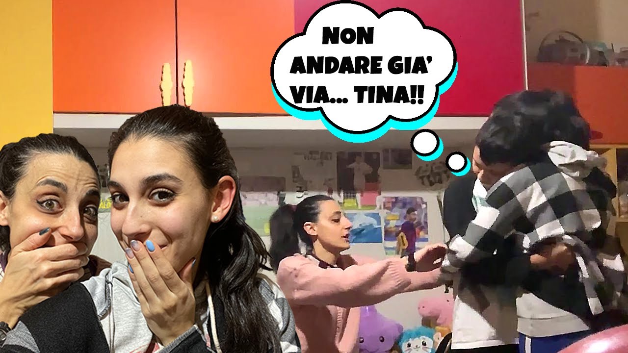 SCHERZO A PIPPO: TINA NON RIMANE CON NOI NEL WEEKEND!!