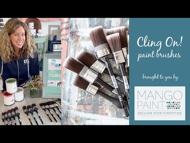 The best paint brushes for painting furniture! Cling On! 