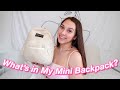 What's in My Mini Backpack?