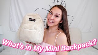What's in My Mini Backpack?