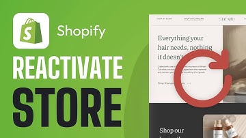 How To Reactivate Shopify Store - EASY Guide 2025