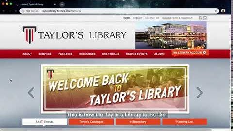 Information Literacy - Database Navigation | Taylor