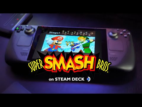Super Smash Bros. 1999 | Steam Deck Gameplay