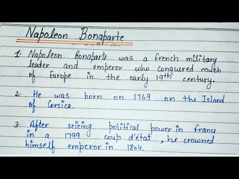 essay on napoleon bonaparte