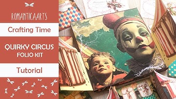 Design Showcase - Quirky Circus Folio Kit
