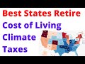 🔴Best States to Retire 2021 Where to Live in Retirement