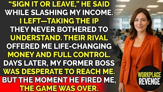 Cortaram meu salário pela metade, então licenciei minha fórmula para o concorrente deles | Vingan...