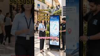 Waterproof LED Digital standee #activeled #led #ledstandee #digitalstandee #videostandee #signage