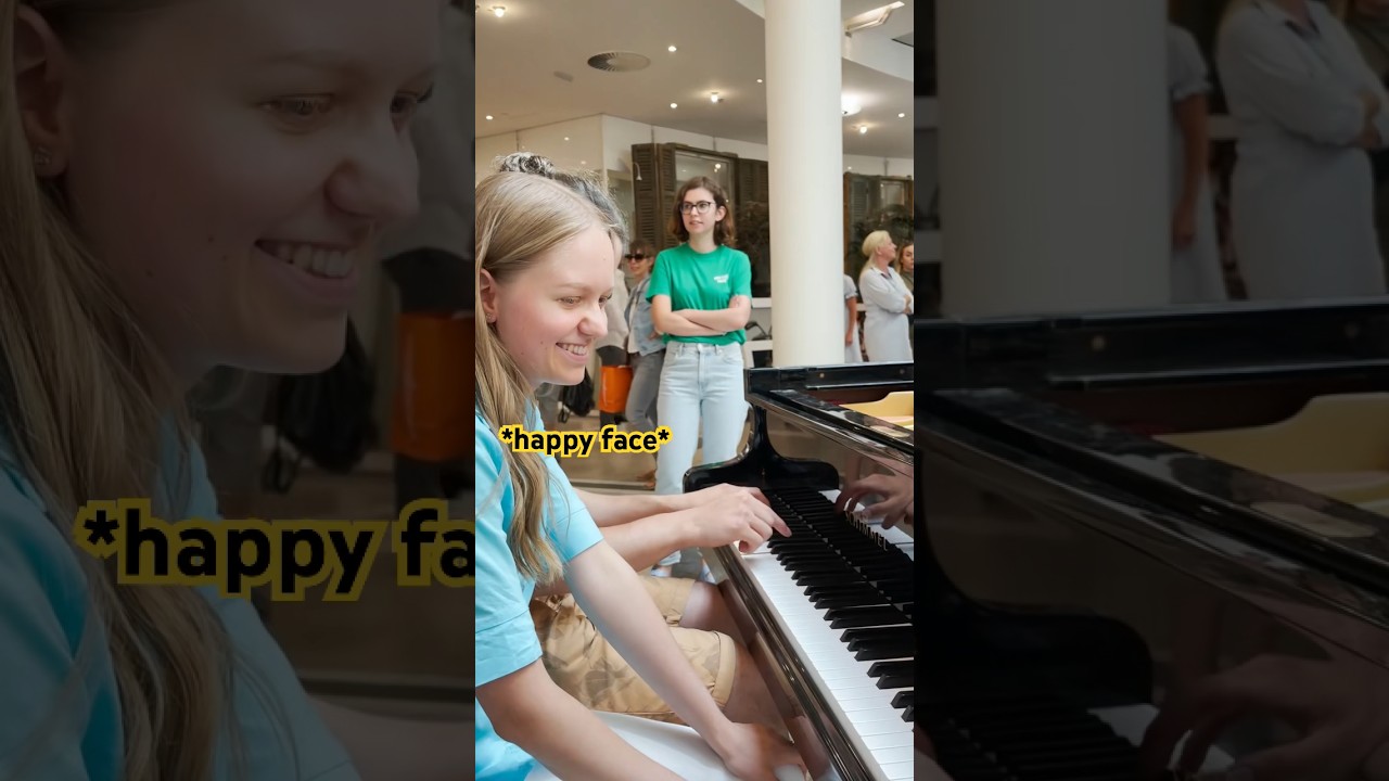 His reaction at the end 😅 